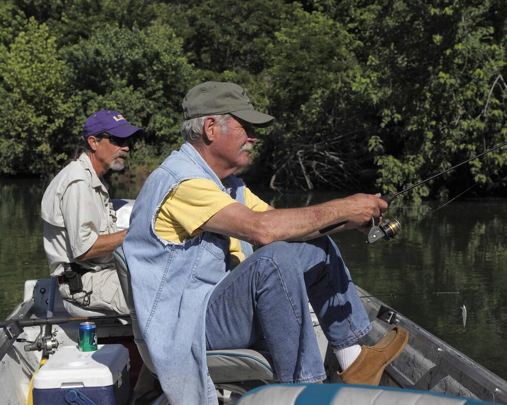 Fishing on the Buffalo River