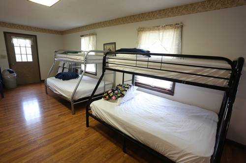 Bunk beds in bedroom area